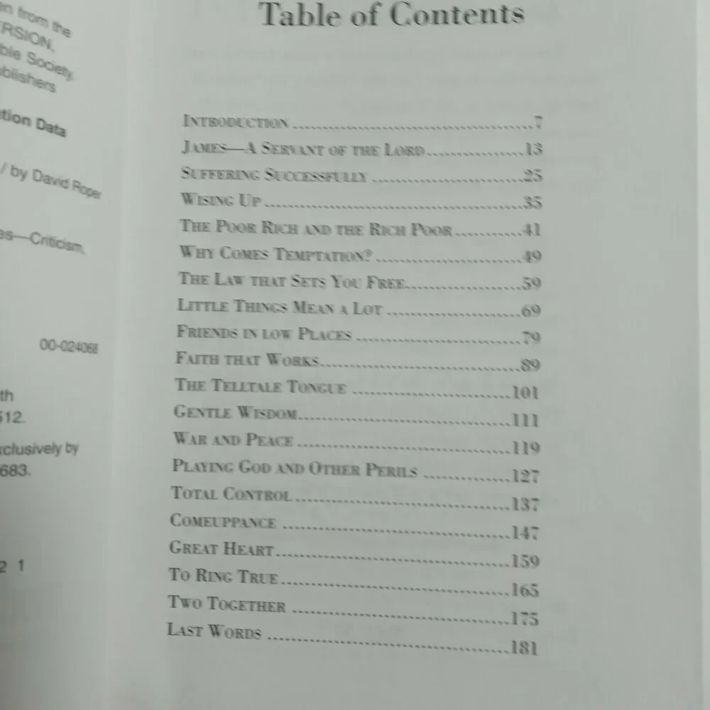 Growing Slowly Wise : Building a Faith That Works 2000 Book on Wisdom D. Roper